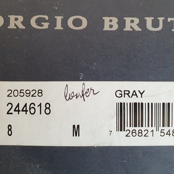 New Men's Giorgio Brutini cuban heel loafers - Picture 5 of 9